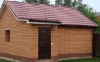 Строительство бани из кирпича: как сделать и утеплить